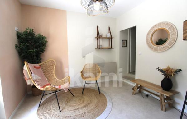 A LOUER SUPERBE 2 PIECES EN REZ DE JARDIN A VALENCE