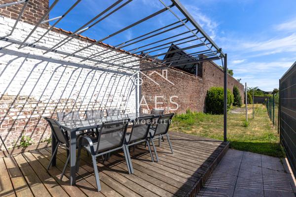 Charmante maison flamande 3 chambres avec grand jardin