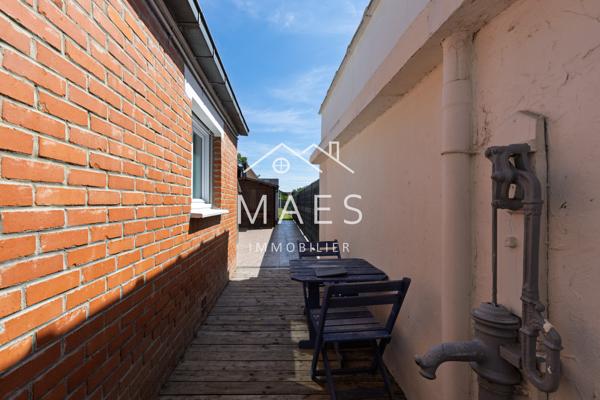 Charmante maison flamande 3 chambres avec grand jardin