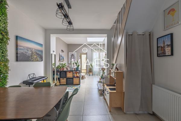Charmante maison flamande 3 chambres avec grand jardin