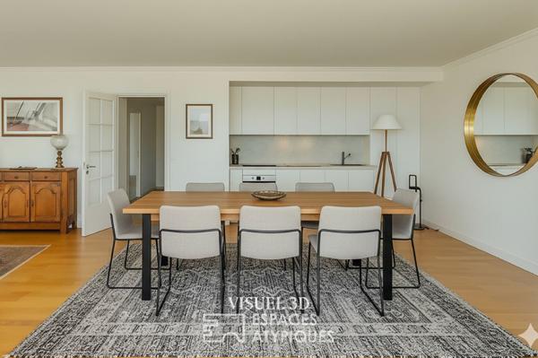 Bel appartement avec vue mer panoramique au coeur de La Baule