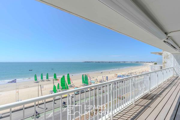 Bel appartement avec vue mer panoramique au coeur de La Baule