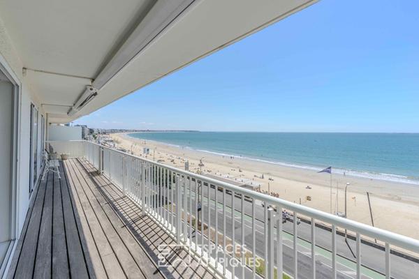 Bel appartement avec vue mer panoramique au coeur de La Baule