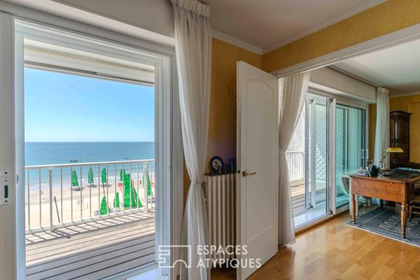 Bel appartement avec vue mer panoramique au coeur de La Baule