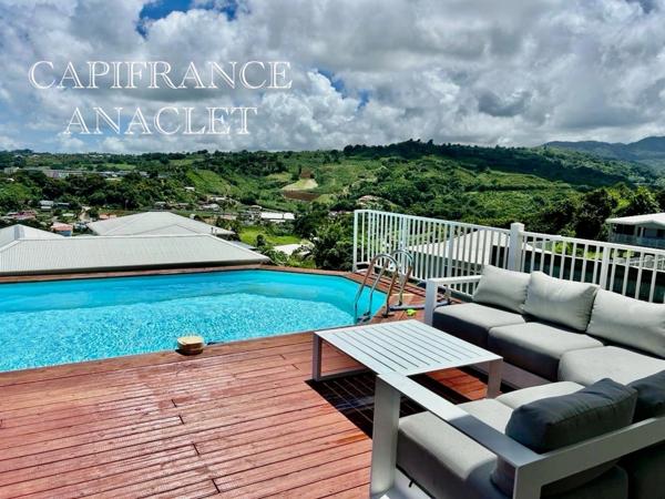 ❤️COUP DE CŒUR ❤️ : Villa Familiale avec vue exceptionnelle LE LORRAIN (972)