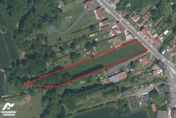 TERRAIN A BATIR - ALBERT-MEAULTE - 4105M² - FACADE 26M