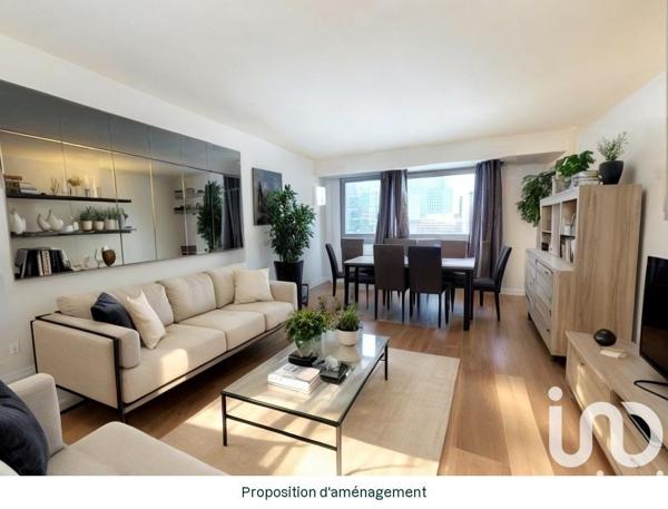 Appartement à vendre 4 pièces 82 m² Courbevoie