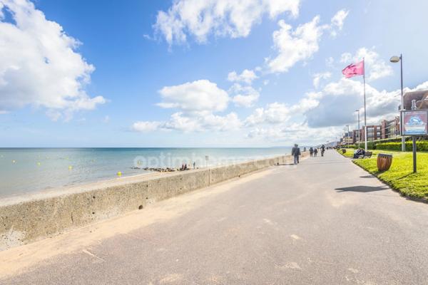 CABOURG PLAGE – Superbe Studio de 25.40 m2 avec terrasse plein sud et Parking – A 20 m de la mer !