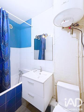 Studio à vendre 12,94 m² Paris 19
