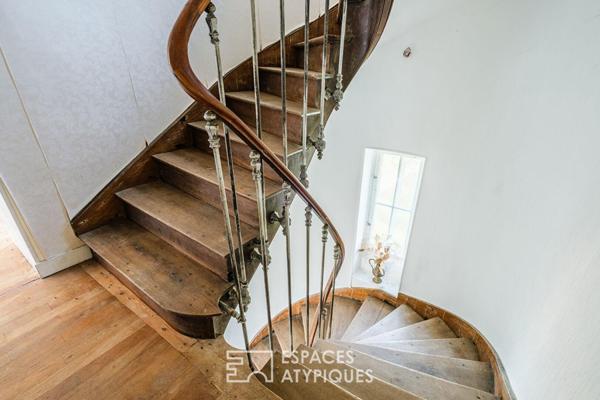 Manoir du XVIIème, ancien relais de chasse d’Henri IV au nord de Poitiers