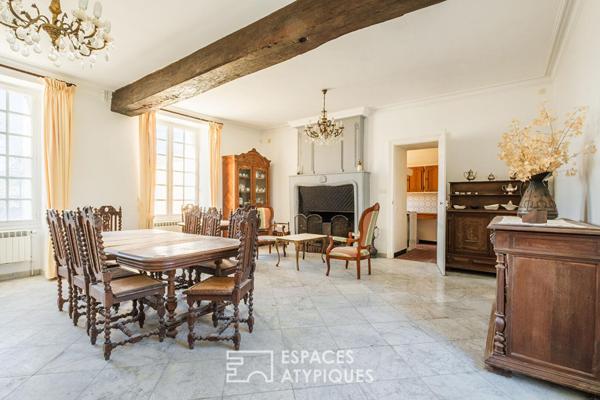 Manoir du XVIIème, ancien relais de chasse d’Henri IV au nord de Poitiers