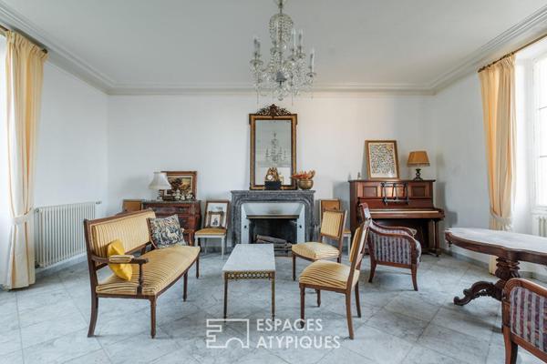 Manoir du XVIIème, ancien relais de chasse d’Henri IV au nord de Poitiers