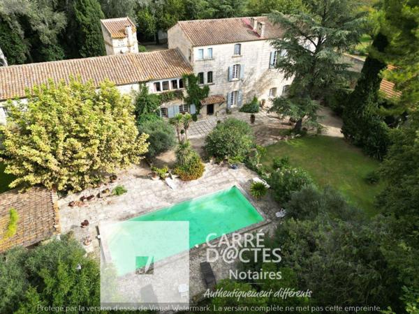 Grande propriété à vendre à Beaucaire dans le Gard (30300), ref : 16524/78