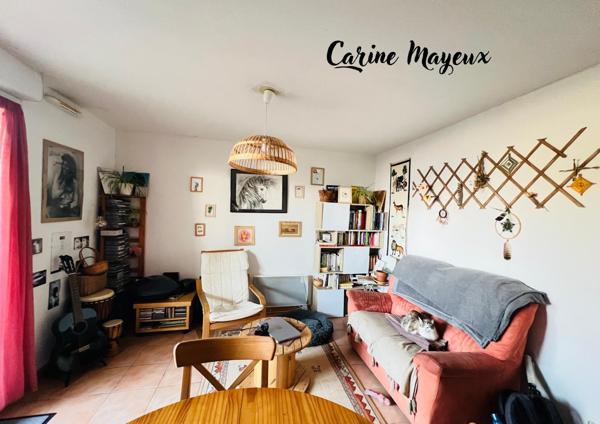 Appartement T3, en rez-de-jardin dans une copropriété avec Piscine à Castelnau d’Estretefonds 31620