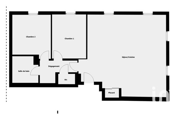 Apartment for sale 3 rooms 70 m² Bailly-Romainvilliers