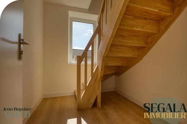 Carmaux (81400) Appartement T2 refait à neuf – dernier étage – jardin privé