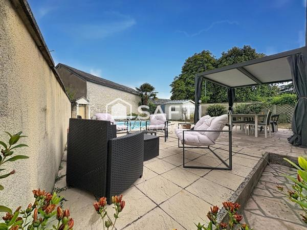 Maison familiale avec piscine à Châteauroux