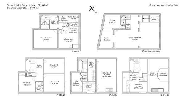 Appartement Paris 17 e - BERTHIER / FLACHAT