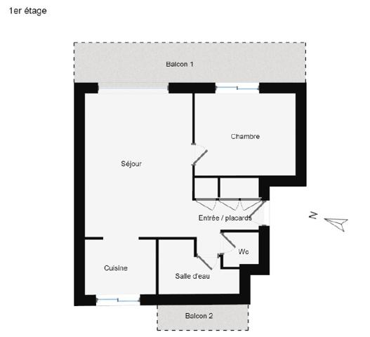 Appartement à vendre 2 pièces 37 m² Palavas-les-Flots