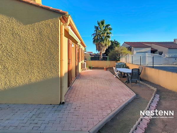 Maison plain pied, 3 faces, 82m² sur 312m² de parcelle