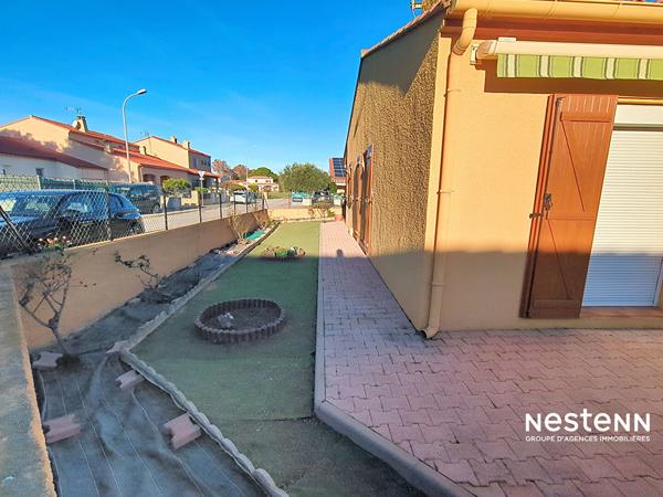 Maison plain pied, 3 faces, 82m² sur 312m² de parcelle