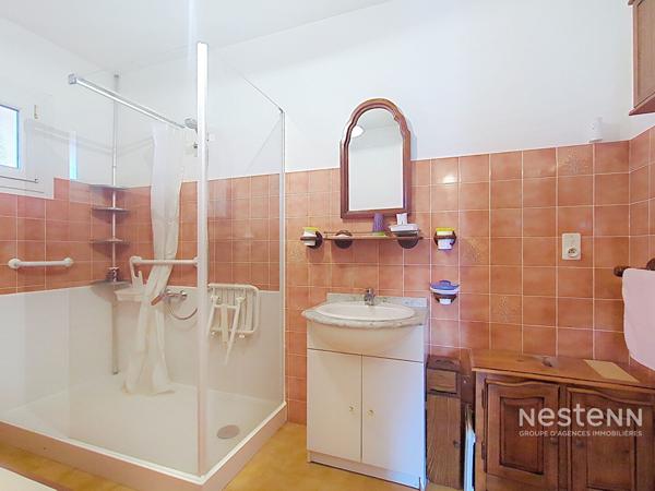 Maison plain pied, 3 faces, 82m² sur 312m² de parcelle