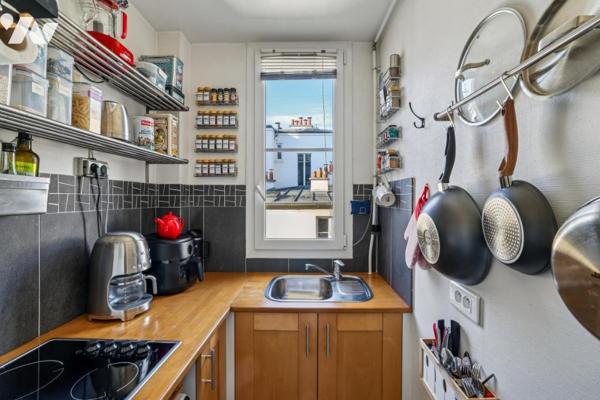 Montmartre - Appartement lumineux de 29,25 m² 