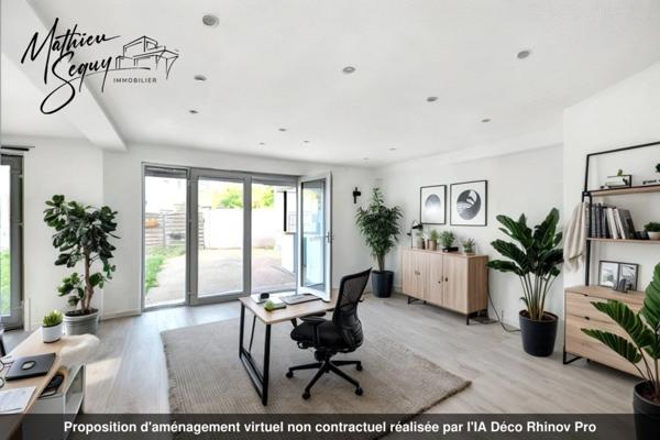 Ensemble immobilier pro/perso à St Genis Laval