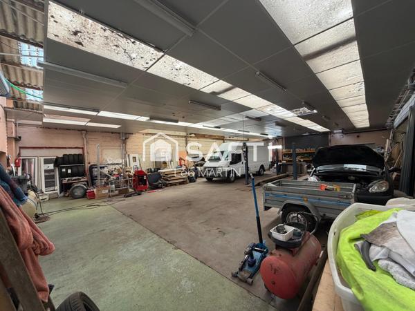 Local/garage de 380m2 - réhabilitable