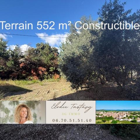 Vente / Terrain constructible à Maraussan (34370)