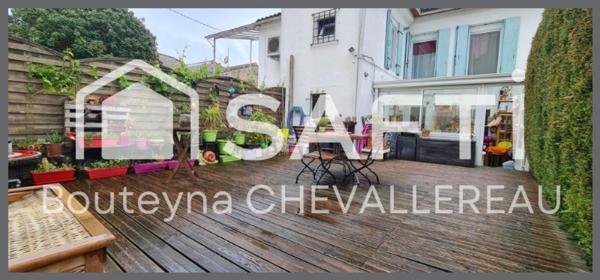 Maison de ville 130m2 avec 3 chambres