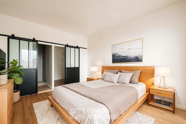 Esprit loft pour cette maison rénovée quartier Fétilly