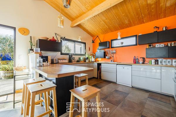 Maison d’architecte lumineuse aux portes du centre-ville