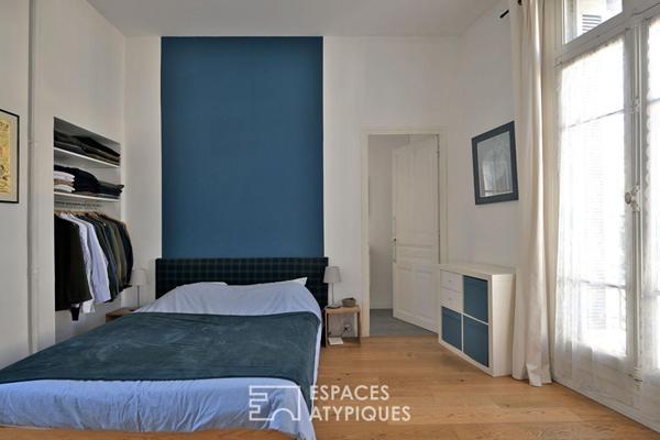 Maison de ville conviviale, extérieur et bassin quartier Carnot