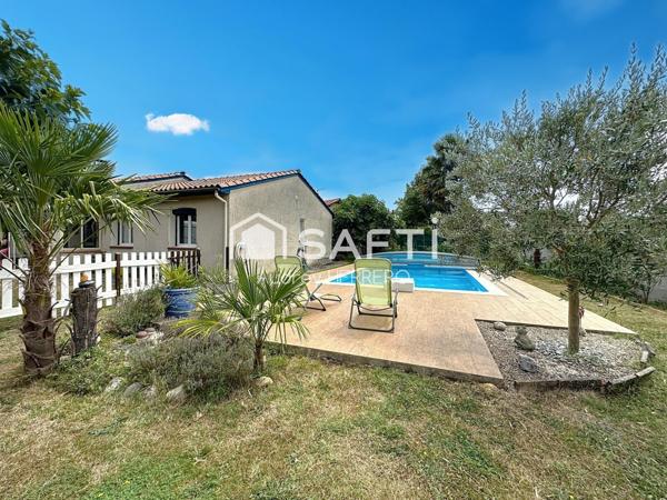 Maison T4/T5 - 145m2 avec piscine et garage à CEPET