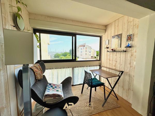Appartement T2 43 m² - Les Minimes La Rochelle - Vue Port - Piscine €262 900 ** - Référence MRAM705D