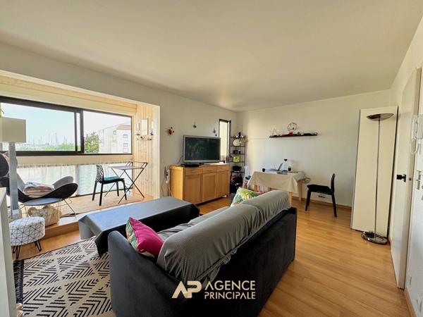 Appartement T2 43 m² - Les Minimes La Rochelle - Vue Port - Piscine €262 900 ** - Référence MRAM705D