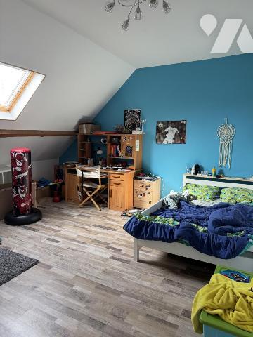 Maison individuelle avec de beaux volumes 