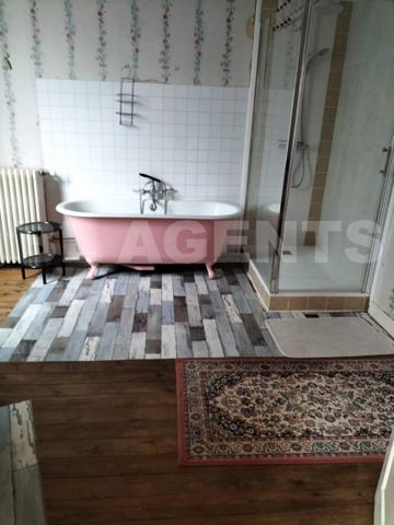 Maison de caractère T6 avec jardin arboré de 1200 m2 proche de la Chartre sur le Loir