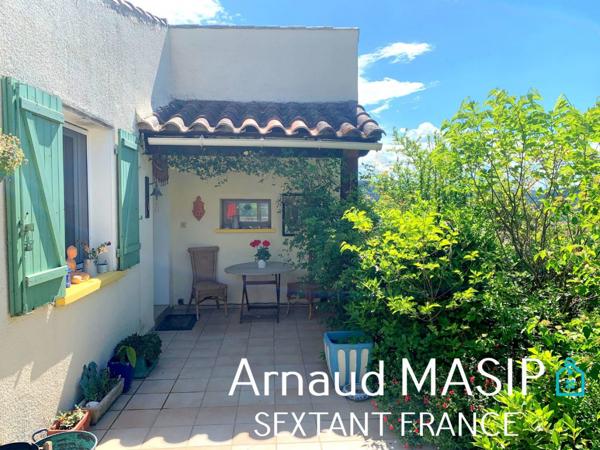 VILLA 4F, 93M² HAB, GITE EN RDC, GARAGE, JARDIN, TERRASSES, BELLE VUE IMPRENABLE