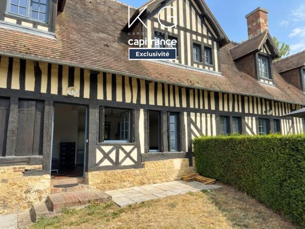 EXCLUSIVITE, proche de Deauville, appartement 2 pièces de 45m2 à vendre à Saint-Arnoult, coup de coeur assuré
