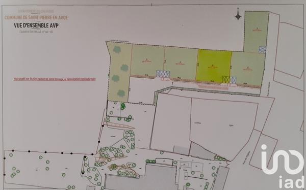 Terrain à vendre 600 m² Saint-Pierre-en-Auge