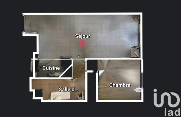 Appartement à vendre 2 pièces 44 m² Chilly-Mazarin