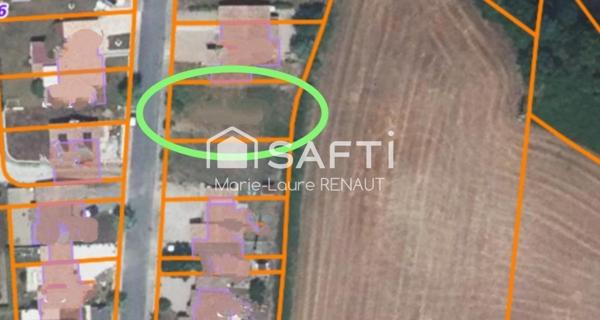 Terrain plat et viabilisé - Quartier calme