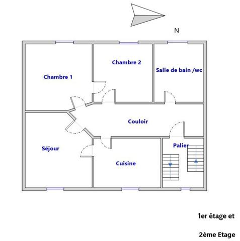 Millau (12100) Immeuble de rapport, 3 appartements et sa maison – Centre-ville de Millau