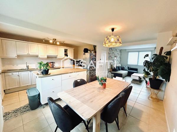 Maison 3 chambres, garage  , jardin