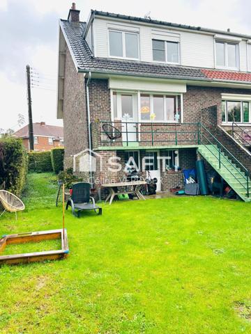 Maison 3 chambres, garage  , jardin