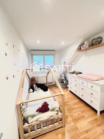 Maison 3 chambres, garage  , jardin