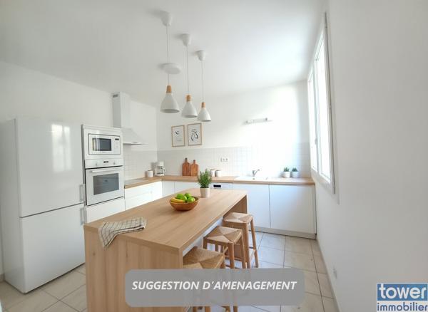 Appartement
                                                                                                                                                                                                                                                                                                                        4 pièce(s)                                                                                                                                                                                                          3 chambre(s)                                                                                                                                                                                                          90  m²