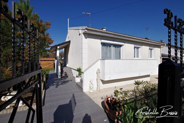 Charmante maison de 4 pièces - RDJ total - Garage